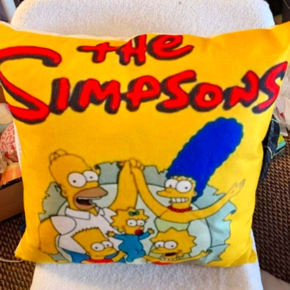 The Simpsons pillow